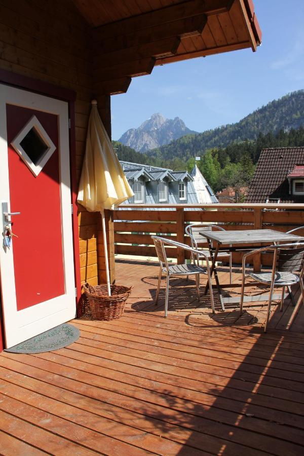 Blockhaus Saeuling - Haus Elise Apartments Füssen Exteriér fotografie